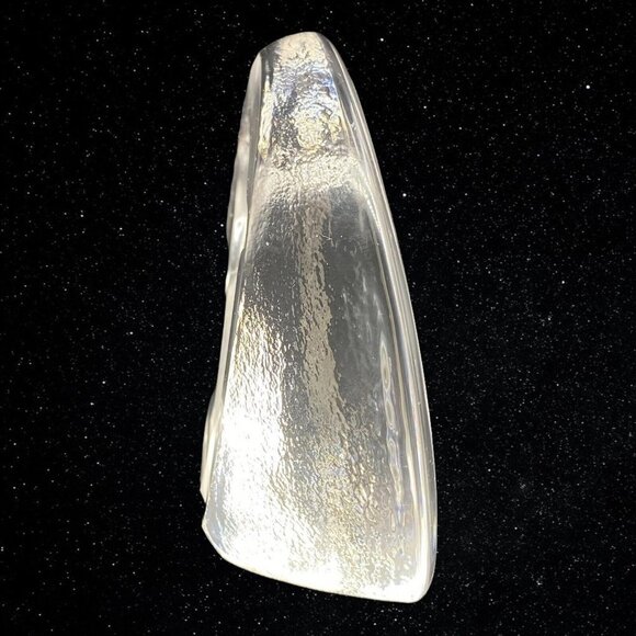 Mats Jonasson Dolphin Paperweight Full Lead Signed Sweden 4”T 4.5”W - Picture 3 of 9